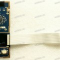 LED Board Acer Aspire 5942, 5942G-728G64 (p/n NCQD0 LS-5512P Rev:1.0) & Cable (p/n NCQD0 NBX0000K300 Rev:1.0) Плата мультимедия кнопок