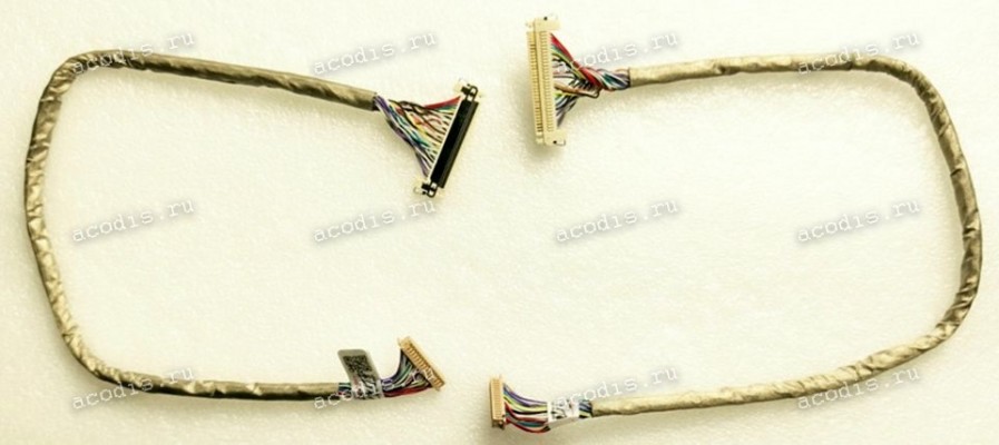 LCD LVDS шлейф мониторный 30 pin, длина 360 mm Asus LCD Monitor LMT VZ279H (p/n 14011-02000100) LVDS CABLE