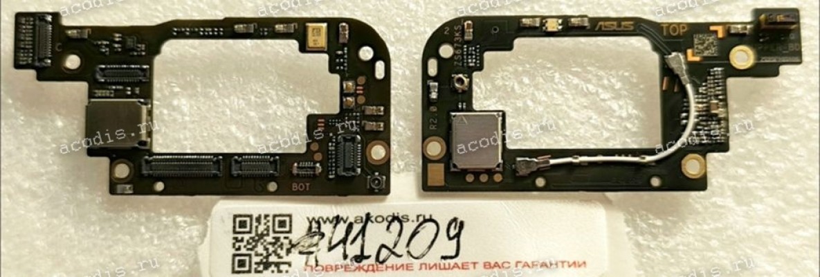 Sub-PBA board upper Asus ROG Phone 5 ZS673KS ROG Phone 5s Pro ZS676KS (p/n 90AI0050-R10010) UPPER SUB BD