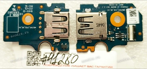 USB Board Asus VivoBook Flip 14 TP420UA TM420UA (p/n 90NB0U20-R10020, TP420IA UB BOARD REV2.1) USB_BD.