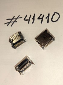 HDMI Jack connector Asus HDMI CON 19P G/F R/A SMT (p/n:12022-00045800) FOXCONN QJ51191-LFS4-7F