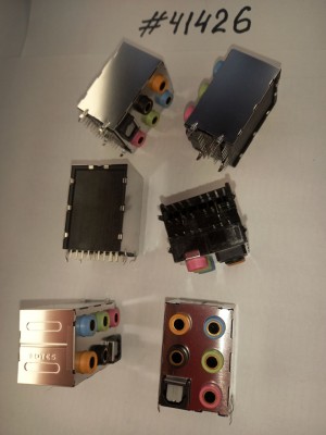 Combo connector Asus COMBO 5PHONE JACK+SPDIF/T 25P (p/n12014-00200500) LOTES ABA-JAK-029-K35 Combo connector Asus COMBO 5PHONE JACK+SPDIF/T 25P (p/n12014-00200500) LOTES ABA-JAK-029-K35