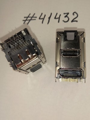 Combo connector Asus POF+HDMI+DP CON 42P,R/A,DIP (p/n12G240404201) FOXCONN QJ11191-CFS3-4F Combo connector Asus POF+HDMI+DP CON 42P,R/A,DIP (p/n12G240404201) FOXCONN QJ11191-CFS3-4F