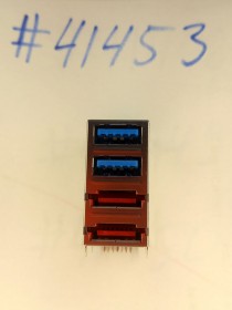 Combo connector Asus COMBO 2E-SATA+2USB 32P S/T DIP (p/n12014-00470000) LOTES ABA-USB-117-P05