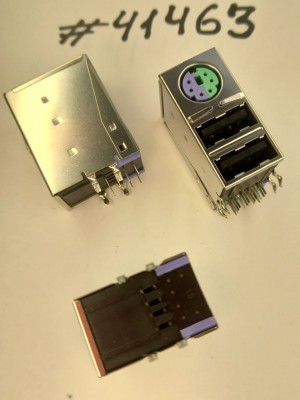 Combo connector Asus JACK MINI DIN/USBX2 14P R/A D (p/n12014-00370100) LY GZ5041B-B059-MMA3ZDB-1 Combo connector Asus JACK MINI DIN/USBX2 14P R/A D (p/n12014-00370100) LY GZ5041B-B059-MMA3ZDB-1