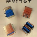 USB 3.0 connector Asus USB 3.0 2X9P 30U 2MM R/A DIP (p/n12013-00030200) FOXCONN UEA1112C-8SS8-4F
