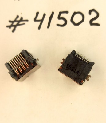 LAN JACK connector Asus LAN JACK 15P8C 1X1P W/LED 10GA (p/n12014-00580200) FOXCONN JFM5801Q-710G-4F LAN JACK connector Asus LAN JACK 15P8C 1X1P W/LED 10GA (p/n12014-00580200) FOXCONN JFM5801Q-710G-4F