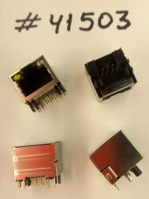 LAN JACK connector Asus LAN CON 12P G/F W/LED WO/TRA (p/n12014-00680200) LINGYANG RJ1065S-L801-8C00B5B