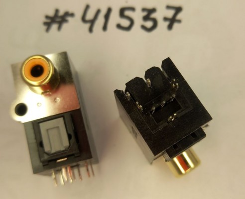 OPTICAL/RCA connector Asus OPTICAL/RCA JACK 5P TRAN W/P (p/n12G14602605D) TYCO 2041027-1 OPTICAL/RCA connector Asus OPTICAL/RCA JACK 5P TRAN W/P (p/n12G14602605D) TYCO 2041027-1