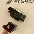 DDC connector Asus DDC CONN 15P3R G/F F BLK R/A (p/n12010-00020500) LINGYANG VDS044W-B001-15C3F2B