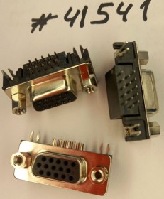 DDC connector Asus DDC CONN 15P3R G/F,F BLACK R/A (p/n12010-00020100) FOXCONN DZ11AA1-24A1-4F