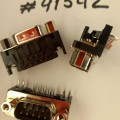D-SUB connector Asus D-SUB 9P G/F M BLK/U R/A DIP (p/n12010-00011300) FOXCONN DT10121-24W3-4F