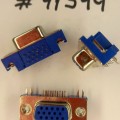 D-SUB connector Asus  D-SUB 15P3R R/A F DIP BLUE (p/n12010-00046100) LY VDS044W-B007-04A3WLB