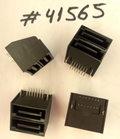 SATA connector Asus SATA CON 14P G/F BLK R/A DIP (p/n12015-00101900) PINREX 771-86-14SB30