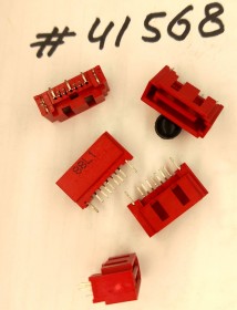 SATA connector Asus SATA CON 7P DIP,SHIELD,RED (p/n12G150010077) FOXCONN LD1807F-S595D