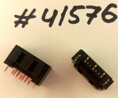 SATA connector Asus SATA CON 7P S/T DIP,SHIELD,G/F (p/n12G15600007S) STARLINK 107023-202,BLACK