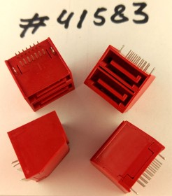 SATA connector Asus SATA CON 14P G/F R/A SHD RED (p/n12G152200149) PINREX 771-86-14SR21