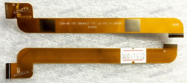 LCD eDP cable Digma PRO Spark TA1C8M01 (ЕT30H-MD F87 086WA07-TTS LCD FPC V1-240105 BL5023)