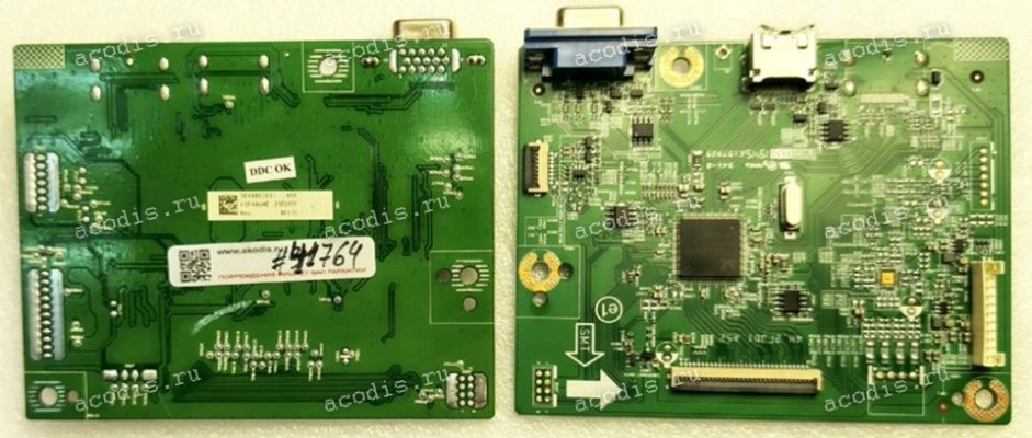 Mainboard Asus LMT 27,0" 1920x1080 VA279HAE MAIN BOARD QSD/5E.4BB01.001 (Asus p/n: 04020-03090200, 4H.2FJ01.A52) Chips RTD2525AR