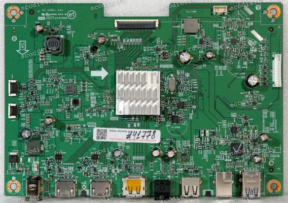 Mainboard Asus LMT 27,0" 2560x1440 VG27AQL1A MAIN BOARD QSD/5E.4SW01.001 (Asus p/n: 04020-00772500, 4H.4SW01.A00) Chips