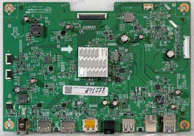 Mainboard Asus LMT 27,0" 2560x1440 VG27AQL1A MAIN BOARD QSD/5E.4SW01.001 (Asus p/n: 04020-00772500, 4H.4SW01.A00) Chips