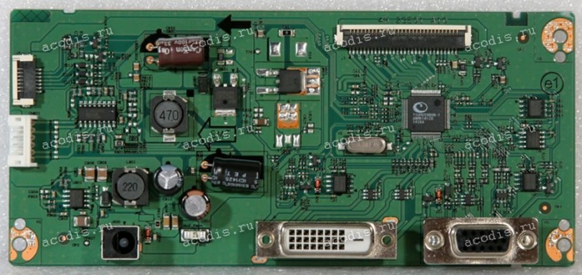 Mainboard Asus LMT 19,5" 1366x768 VX207NE MAIN BOARD QISDA 5E.2GE01.002 (Asus p/n: 04020-01340200, 4H.2GE01.A10) Chips TSUMU59BHN-1