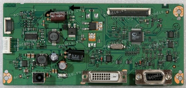 Mainboard Asus LMT 19,5" 1366x768 VX207NE MAIN BOARD QISDA 5E.2GE01.002 (Asus p/n: 04020-01340200, 4H.2GE01.A10) Chips TSUMU59BHN-1