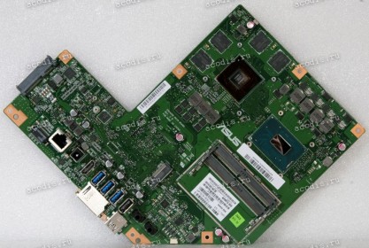 MB Asus ZN242GD MAIN BD._I7-8750H  (Asus p/n: 90PT0230-R00010, 60PT0230-MB3B12) ZN242GD REV. 2.0 Chips Intel SR3YY, nVidia N17P-G0-A1, Samsung K4G80325FB-HC28 *4, Intel SR40B, ITE IT8225VG-128 CXO, ANX1122, NCP81205F