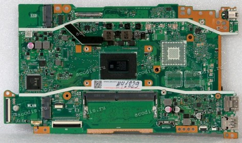 MB Asus X409DA MAIN_BD._4G/R5-3500U/AS 萊爾德 (Asus p/n: 90NB0P30-R00051, 69N1A7M12B01) X409DL REV. 2.0 Chips AMD YM3500C41T4MFG, ITE 8225E-128 CXA, ALC3251