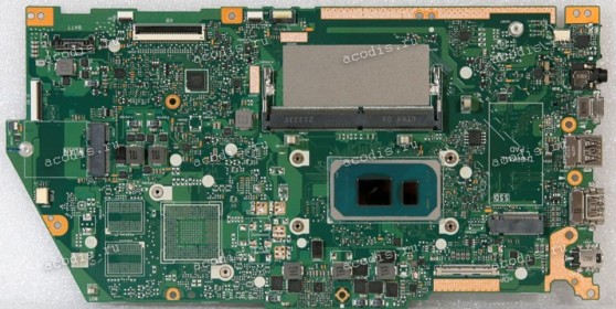 MB Asus X513EAN MAIN BD._8G/I3-1125G4 HUABEI/HQ22211525000, HQ22211527000 (Asus p/n: 90NB0SG0-R00180, 90NB0SG0-R00181, 69N1C3M26A04) X513EA R5.3 Chips Intel SRK8S, SEC K4AAG165WA-BCBE *4, Nuvoton NPCE68AAA0BX, ALC897
