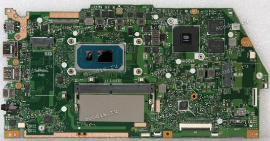 MB Asus X513EP MAIN BD._8G/I3-1115G4 TENYI (Asus p/n: 90NB0SJ0-R00050, 69N1C4M18A07) X513EA R2.0 Chips Intel SRK08, SEC K4AAG165WA-BCWE *4, nVidia N17S-G3-A1, SKhynix H5GC8H24AJR-R2C *2, ITE IT5125VG-128 CXO, ALC3251