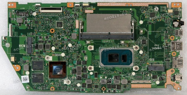 MB Asus X513EQ MAIN BD._8G/I7-1165G7 上藝 (Asus p/n: 90NB0SK0-R00011, 90NB0SK0-R00010, 69N1C5M18B04) X513EA R2.0 ChipsIntel SRK02, Micron D9ZFW *4, nVidia N17S-G5-A1, Samsung K4G80325FC-HC25 *2, ITE IT5125VG-128 CXO, ALC3251 MB Asus X513EQ MAIN BD._8G/I7-1165G7 上藝 (Asus p/n: 90NB0SK0-R00011, 90NB0SK0-R00010, 69N1C5M18B04) X513EA R2.0 ChipsIntel SRK02, Micron D9ZFW *4, nVidia N17S-G5-A1, Samsung K4G80325FC-HC25 *2, ITE IT5125VG-128 CXO, ALC3251