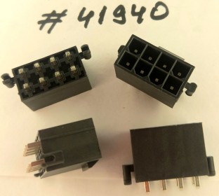 Разъём POWER CON 8P W/P CHL S/T DIP (Asus p/n12015-00056000) HORNG TONG PW08W52LJQH21