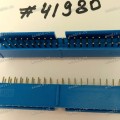 Разъём IDC IDC-40MS 2.54mm 2X20P S/T K20 BLUE (Asus p/n: 12G07150040T) PINREX 51T-80-40GU01 Разъём IDC IDC-40MS 2.54mm 2X20P S/T K20 BLUE (Asus p/n: 12G07150040T) PINREX 51T-80-40GU01