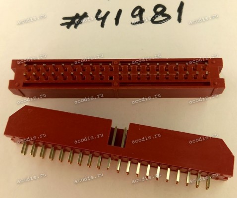 Разъём IDC IDC-40MS 2.54mm 2X20P S/T K20 RED (Asus p/n: 12G07150040U) PINREX 51T-80-40GR01 Разъём IDC IDC-40MS 2.54mm 2X20P S/T K20 RED (Asus p/n: 12G07150040U) PINREX 51T-80-40GR01