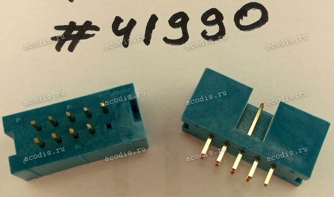 Разъём IDC IDC-10MS 2.54mm 2X5P S/T 2.54,K10 GR (Asus p/n: 12G07120010M) JVE 23G6960-10S10-01G-V10-GN<G Разъём IDC IDC-10MS 2.54mm 2X5P S/T 2.54,K10 GR (Asus p/n: 12G07120010M) JVE 23G6960-10S10-01G-V10-GN<G