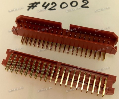 Разъём IDC IDC-40MR 2.54mm 2X20P R/A K20 RED (Asus p/n: 12G07140040Q) PINREX 51L-80-40GR11 Разъём IDC IDC-40MR 2.54mm 2X20P R/A K20 RED (Asus p/n: 12G07140040Q) PINREX 51L-80-40GR11