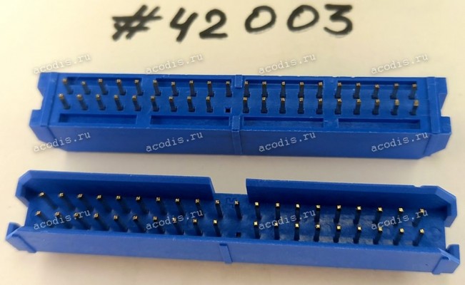 Разъём IDC IDC-40MS 2.54mm 2X20P S/T K20 D-BLUE (Asus p/n: 12G071600408) FOXCONN HL80201-1DD2-4F Разъём IDC IDC-40MS 2.54mm 2X20P S/T K20 D-BLUE (Asus p/n: 12G071600408) FOXCONN HL80201-1DD2-4F