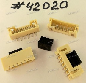 Разъём IDC IDC-6MR 2.0mm 6P 2.0 NATURAL S/T SMT (Asus p/n: 12008-00070900) XINYA S2013-06SWA-R
