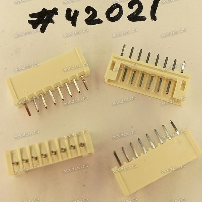 Разъём IDC IDC-8MS 2.0mm 8P 2.0MM WHT S/T DIP (Asus p/n: 12G08010008C) PINREX 721-81-08TW00 Разъём IDC IDC-8MS 2.0mm 8P 2.0MM WHT S/T DIP (Asus p/n: 12G08010008C) PINREX 721-81-08TW00