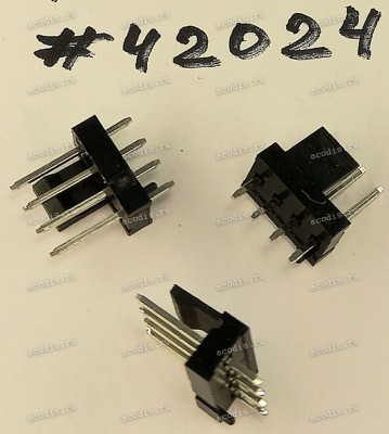 Разъём IDC IDC-4MS 2.54mm 4P 2.54 W/P BLK/C S/T (Asus p/n: 12008-00013800) PINREX 744-81-04TB1B Разъём IDC IDC-4MS 2.54mm 4P 2.54 W/P BLK/C S/T (Asus p/n: 12008-00013800) PINREX 744-81-04TB1B