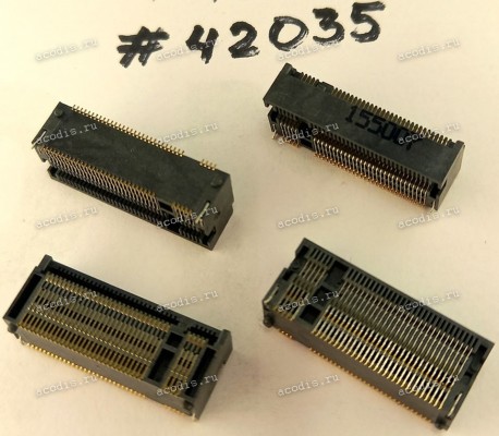 Разъём M2 NGFF KEY-M 67P,8.5H SMT (Asus p/n: 12003-00072700) LOTES APCI0376-P005H Разъём M2 NGFF KEY-M 67P,8.5H SMT (Asus p/n: 12003-00072700) LOTES APCI0376-P005H