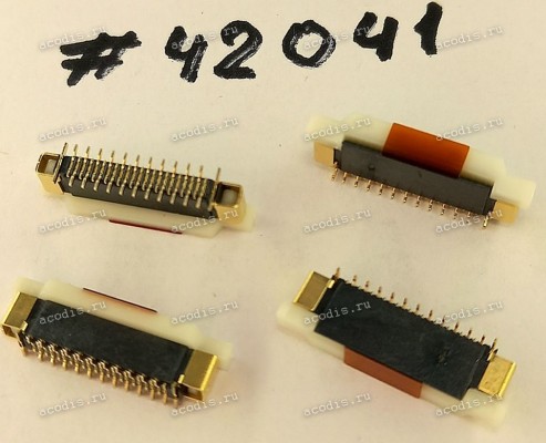 Разъём FFC FPC 22P 0.5 BLK S/T G/F (Asus p/n: 12018-00361000) ACES 50559-02241-003