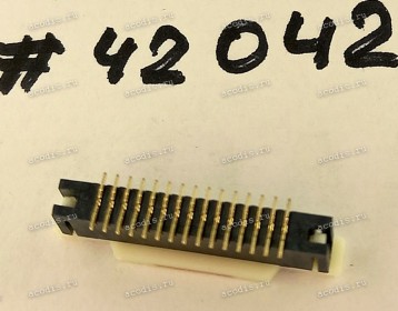 Разъём FFC FPC 15P 1.0MM G/F R/A SMT (Asus p/n: 12018-00660000) ACES 50611-01541-001
