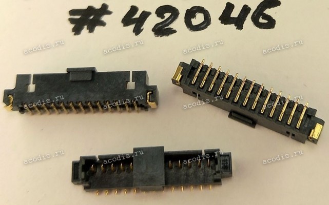 Разъём WtoB CON 13P G/F 1.25 BLK S/T (Asus p/n: 12017-00960100) ACES 50273-01371-001 Разъём WtoB CON 13P G/F 1.25 BLK S/T (Asus p/n: 12017-00960100) ACES 50273-01371-001