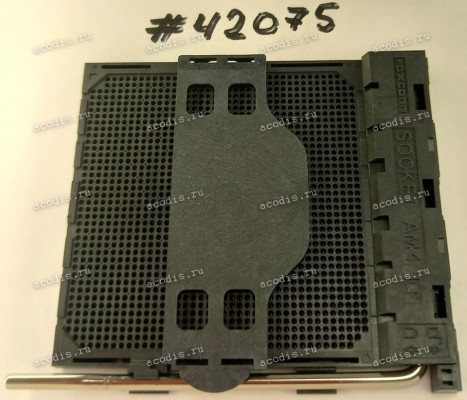 Socket ZIF AM4 1331P SOCKET G/F BLK (Asus p/n: 12001-00210200) FOXCONN PZ13311-51ZZ1-1H Socket ZIF AM4 1331P SOCKET G/F BLK (Asus p/n: 12001-00210200) FOXCONN PZ13311-51ZZ1-1H