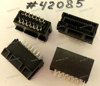 Разъём SLOT PCIE 26P G/F,EDGE,BLACK (Asus p/n: 12G030000265) WINWIN WPES-026AN41B11UWS