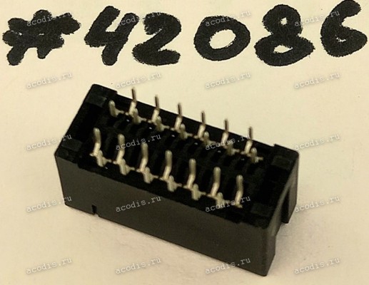 Разъём SLOT PCIE 26P G/F S/P BLK/C (Asus p/n: 12003-00210100) WINWIN W3GS-026AN1B81H