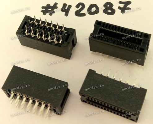 Разъём SLOT PCIE 26P G/F S/P BLK/U (Asus p/n: 12003-00210400) LOTES APCI0296-K001C10