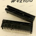 Разъём SLOT PCIE X4 64P G/F OP BLK/U (Asus p/n: 12003-00011800) LOTES APCI0328-K001F